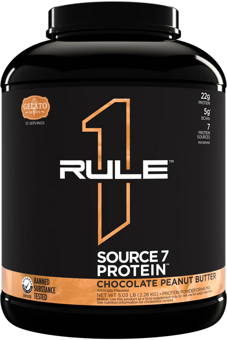 Rule 1 Gelato SOURCE 7 PROTEIN - Multi-Source Protein Blend