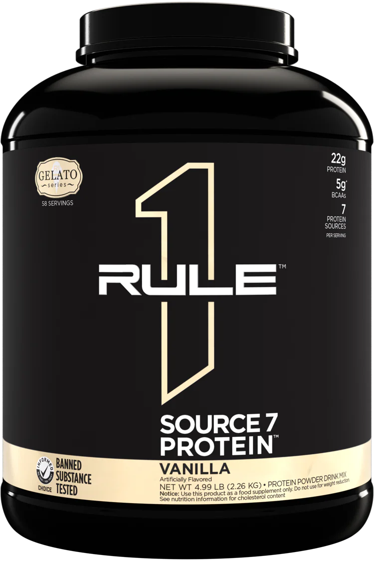 Rule 1 Gelato SOURCE 7 PROTEIN - Multi-Source Protein Blend