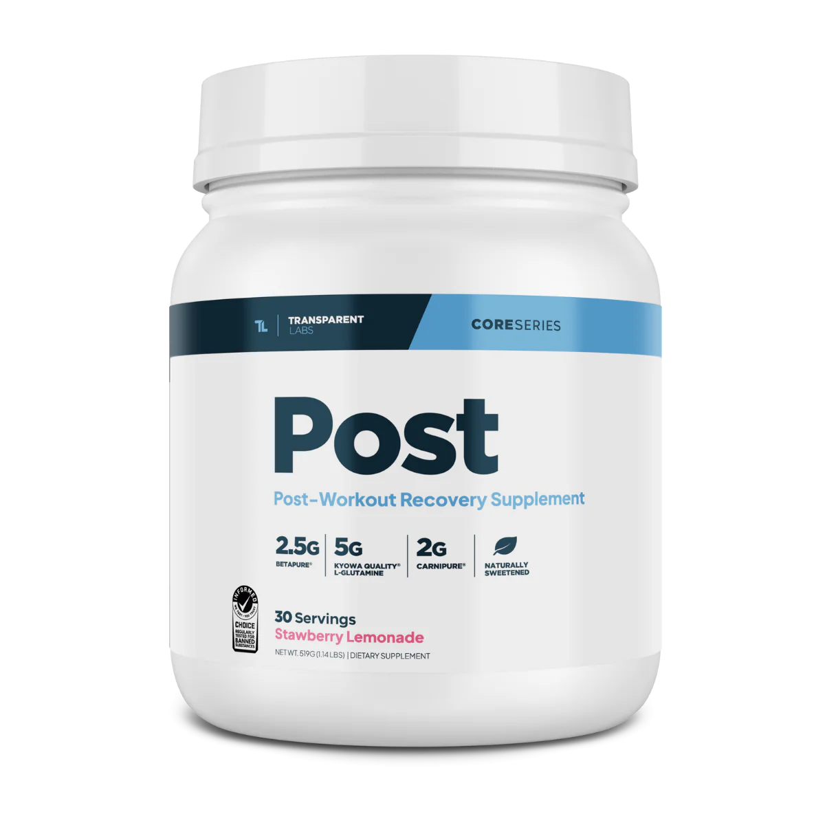 POST MUSCLE BUILDING & RECOVERY FORMULA by Transparent Labs