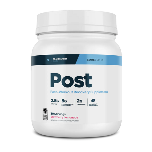 POST MUSCLE BUILDING & RECOVERY FORMULA by Transparent Labs