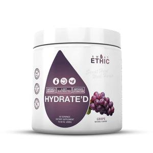 Sweat Ethic HYDRATE'D | All Natural and Sugar Free Electrolyte Drink