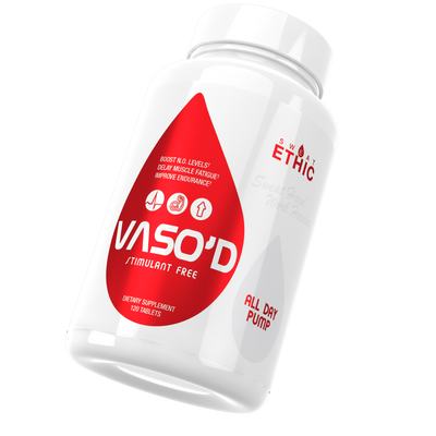 Sweat Ethic VASO’D nitric oxide & pump amplifier tablets (non-stimulant)