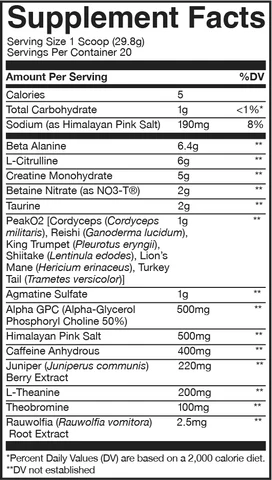 BUM Thuper Thavage PRE-WORKOUT