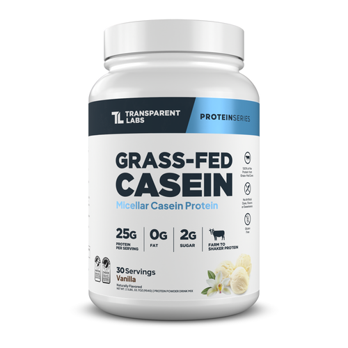 Transparent Labs Grass-Fed Casein Protein Vanilla