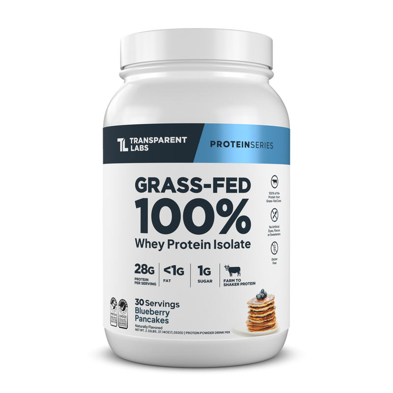 Transparent Labs Grass-Fed Whey Isolate (25 Servings)