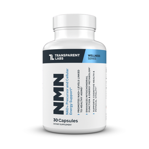 Transparent Labs NMN | NAD+ Precursor for Cellular Energy & Healthy Aging