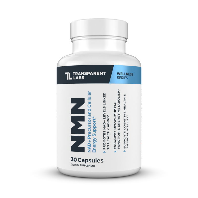 Transparent Labs NMN | NAD+ Precursor for Cellular Energy & Healthy Aging