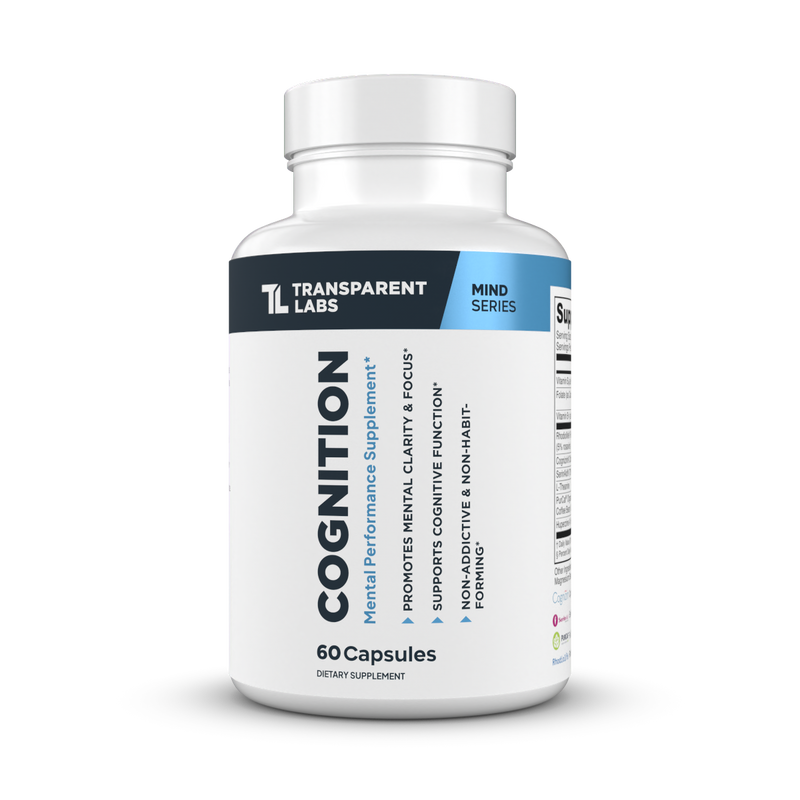 Transparent Labs Cognition | Nootropic for Focus, Memory & Mental Energy