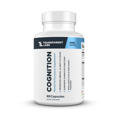 Transparent Labs Cognition | Nootropic for Focus, Memory & Mental Energy