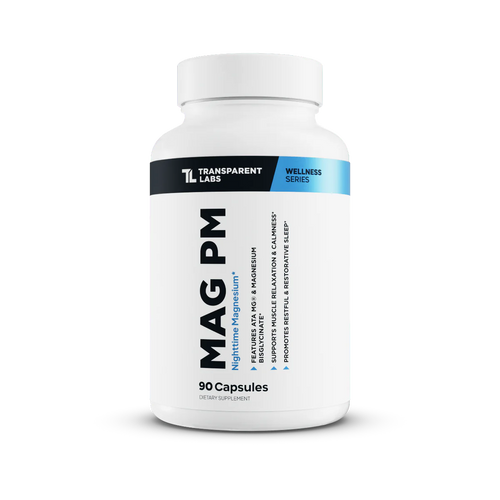 Transparent Labs Mag AM + PM | Magnesium Threonate, Taurinate and Bisglycinate