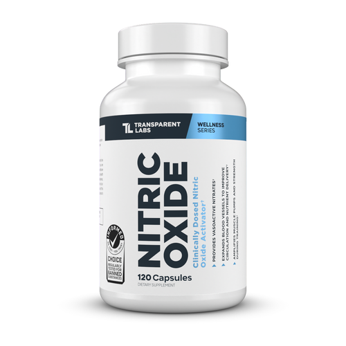 Transparent Labs Nitric Oxide | Clinically Dosed Nitric Oxide Activator