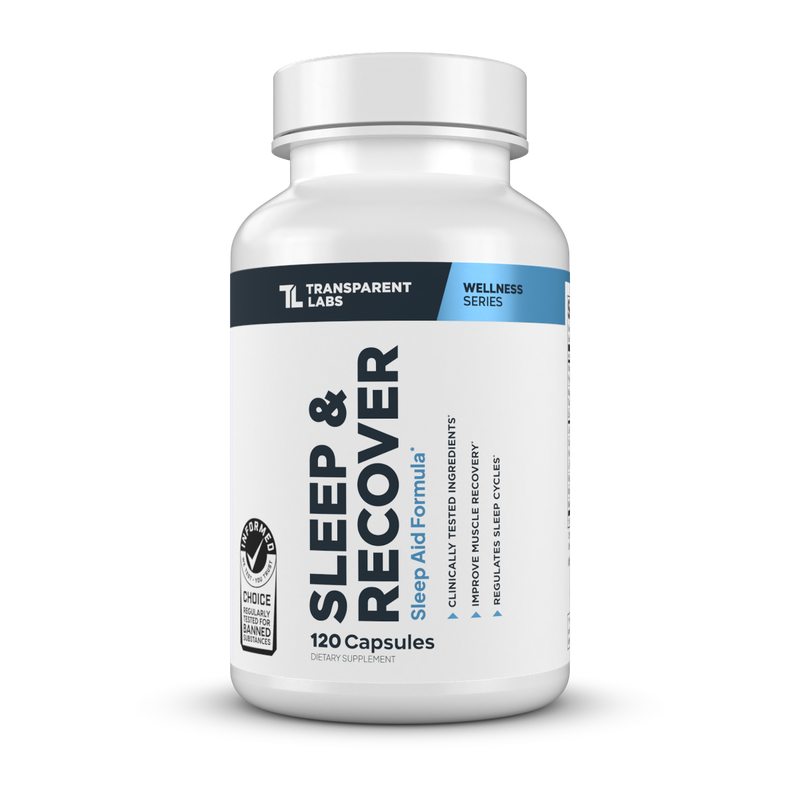 Transparent Labs Sleep & Recover | Non-Habit-Forming Sleep Aid
