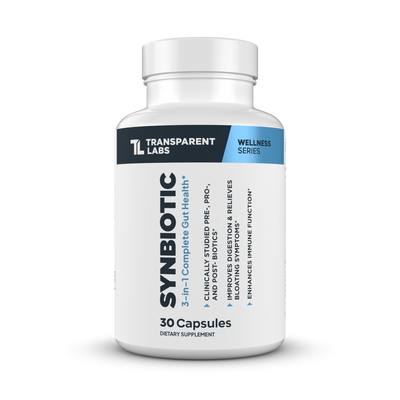 Transparent Labs Synbiotic 3-in-1 | Gut & Immune Health