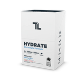 Transparent Labs Hydrate – Sugar-Free Electrolyte Powder with Coconut Water, Taurine & SenActiv for Optimal Hydration & Recovery