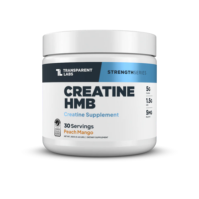 Transparent Labs Creatine HMB Peach Mango Flavor in 30 servings