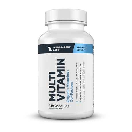 Transparent Labs Multi Vitamin with Organic Multi Vitamins and all natural Co-factors