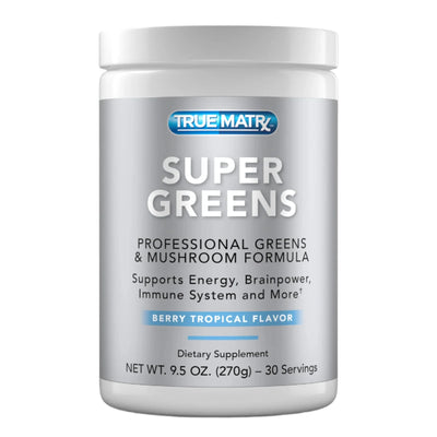 True Matrx Super Greens Berry Tropical
