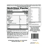 Ingredients and Macros Nutrition Panel for Jocko Fuel Molk Whey Protein Powder Supplement in Vanilla Milkshake Flavor