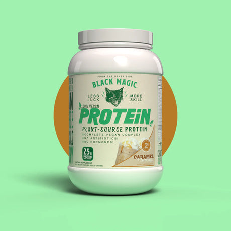 Plant-Source 100% Vegan Protein - Keto, Low Sugar, Dairy Free - 20g Protein by Black Magic