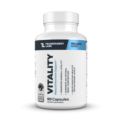Transparent Labs Vitality | Natural Hormone & Testosterone Support
