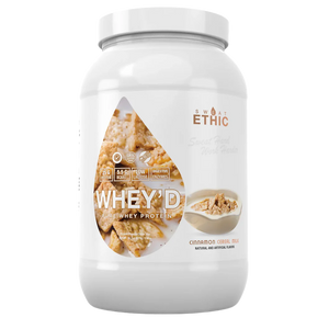 Sweat Ethic WHEY'D Protein – 25g 3‑Phase Whey Blend with Enzymes, Low Lactose