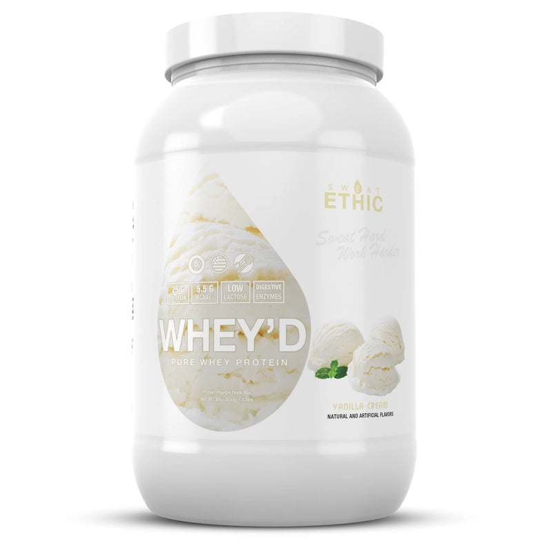 WHEY'D Protein – 25g 3‑Phase Whey Blend with Enzymes, Low Lactose