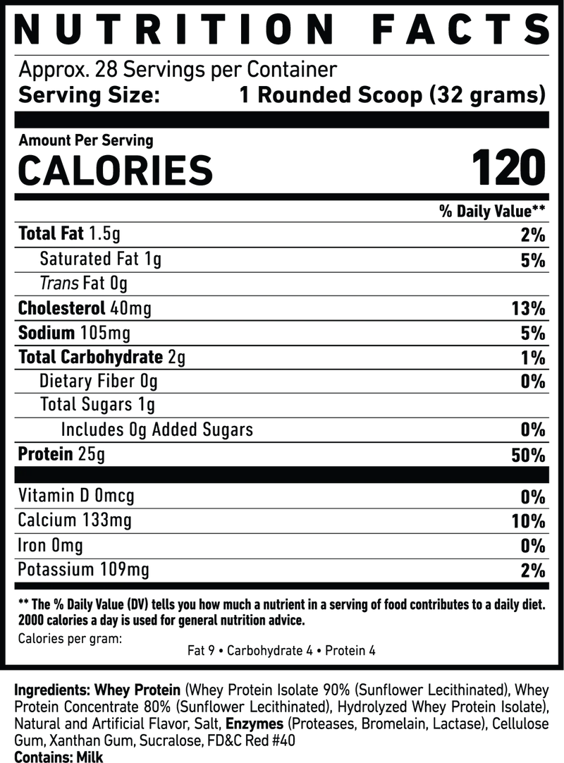 GHOST® Whey Protein — 25g Premium Whey Blend, Legendary Flavors