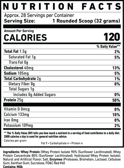 GHOST® Whey Protein — 25g Premium Whey Blend, Legendary Flavors