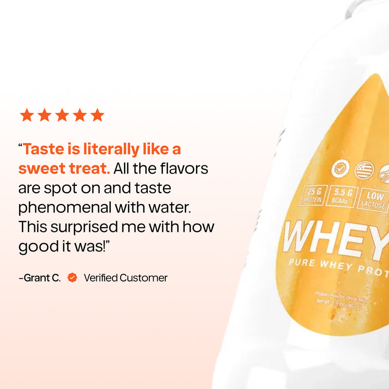 WHEY'D Protein – 25g 3‑Phase Whey Blend with Enzymes, Low Lactose
