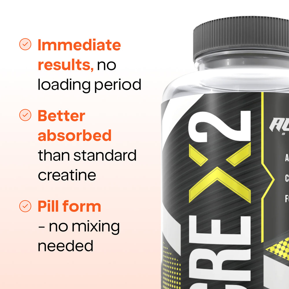 Alpha CRE X2 Creatine Pills by Alpha Supps – Complete Health