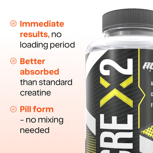 Alpha CRE X2 Creatine Pills by Alpha Supps