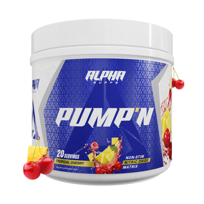 Alpha Supps Pump'N - Caffeine Free Preworkout From Alpha Supps