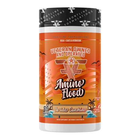 Amino Flood BCAA + EAA Complex by Frontline Formulations