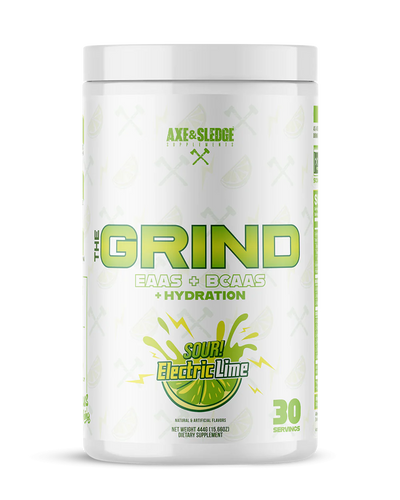 Axe & Sledge The Grind EAAs and BCAAs Sour Electric Lime