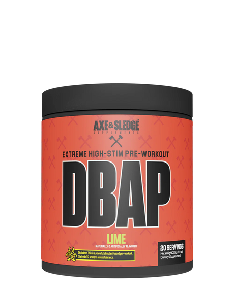 DBAP // HIGH-STIM PRE-WORKOUT by Axe & Sledge