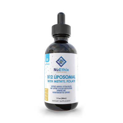 NuEthix B12 Liposomal with Methyl Folate by Nuethix