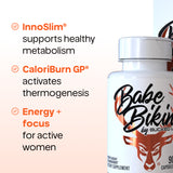 Bucked Up Babe Bikini – Metabolism, Energy & Focus Support (90 Caps)