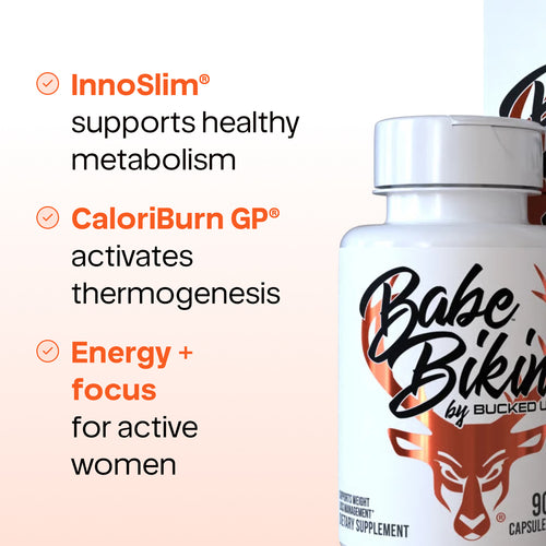 Bucked Up Babe Bikini – Metabolism, Energy & Focus Support (90 Caps)