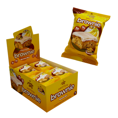 Alpha Prime Prime Bites Protein Brownies – 19g Whey, 5g Collagen, Low Sugar