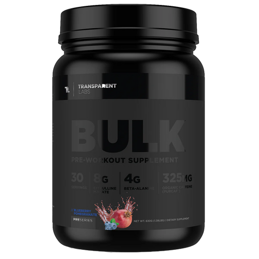 Bulk Black Pre-Workout by Transparent Labs