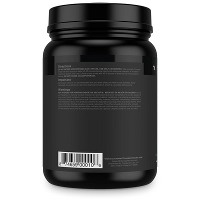 Bulk Black Pre-Workout by Transparent Labs