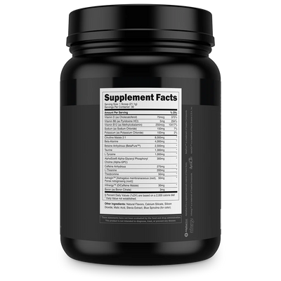 Bulk Black Pre-Workout by Transparent Labs