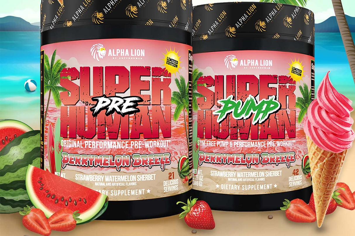 Superhuman Pump Pre Workout by Alpha Lion