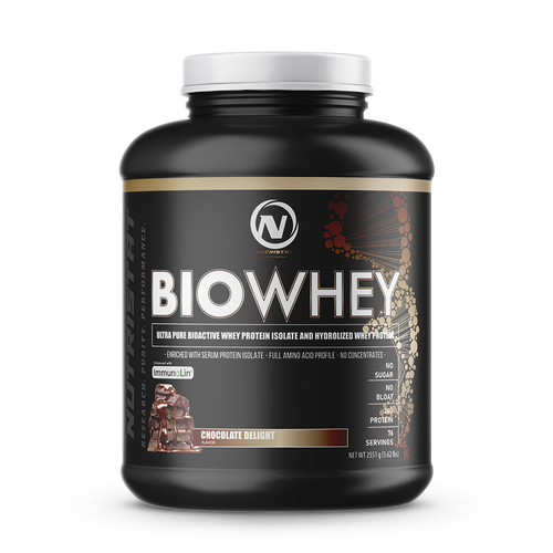Nutristat BIO WHEY® – Low Carb, Zero Sugar Whey Protein Isolate/Hydrolysate