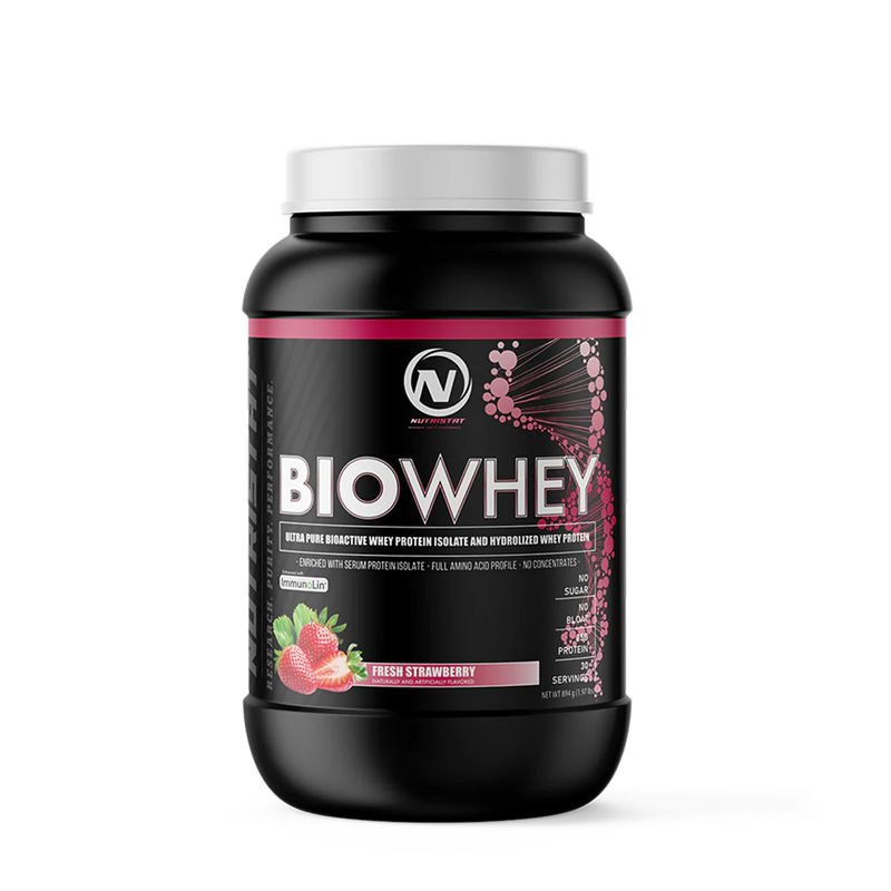 Nutristat BIO WHEY® – Low Carb, Zero Sugar Whey Protein Isolate/Hydrolysate