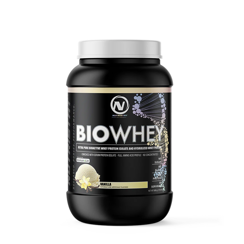 Nutristat BIO WHEY® – Low Carb, Zero Sugar Whey Protein Isolate/Hydrolysate