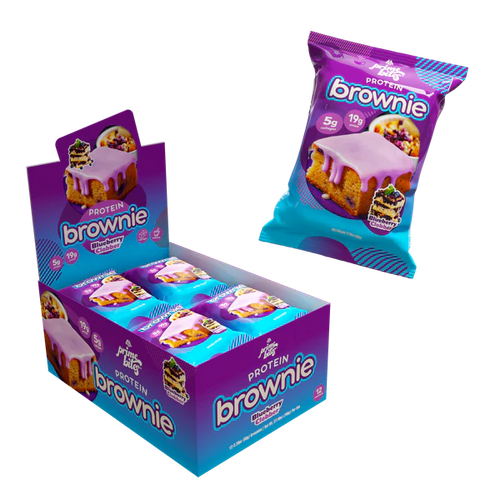 Alpha Prime Prime Bites Protein Brownies – 19g Whey, 5g Collagen, Low Sugar