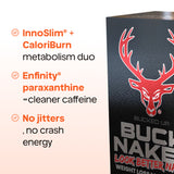 Bucked Up Buck Naked – Metabolism, Energy & Focus Support (90 Caps)
