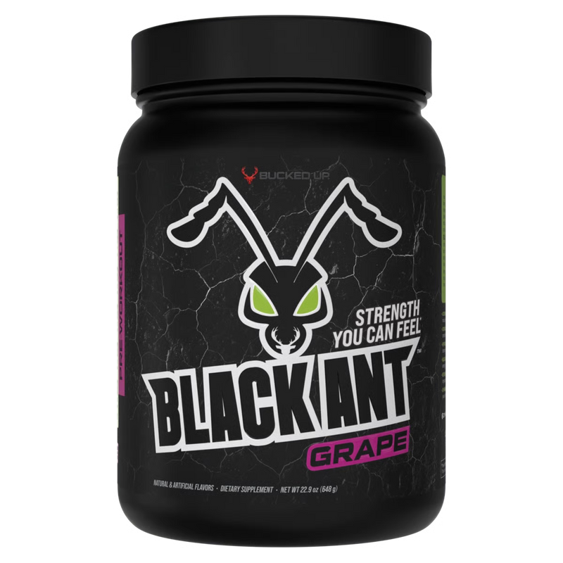 Bucked Up Black Ant Pre-workout Grape Flavor