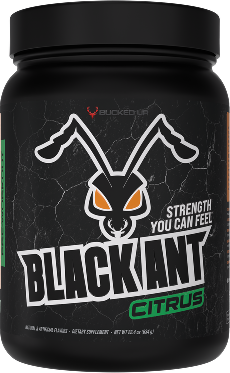 Bucked Up Black Ant Pre-workout Citrus Flavor